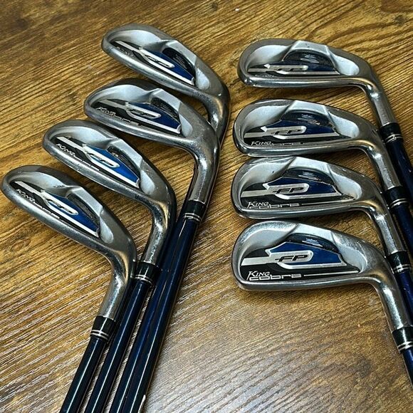 King Cobra Aldila Proto-HL 70 R Complete Iron Set 4 5 6 7 8 9 GW PW Mid Kick 70g - Picture 12 of 12